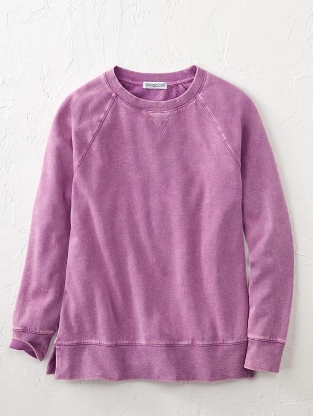 Coldwater Creek Colorwash Sweatshirt, Sz. PL